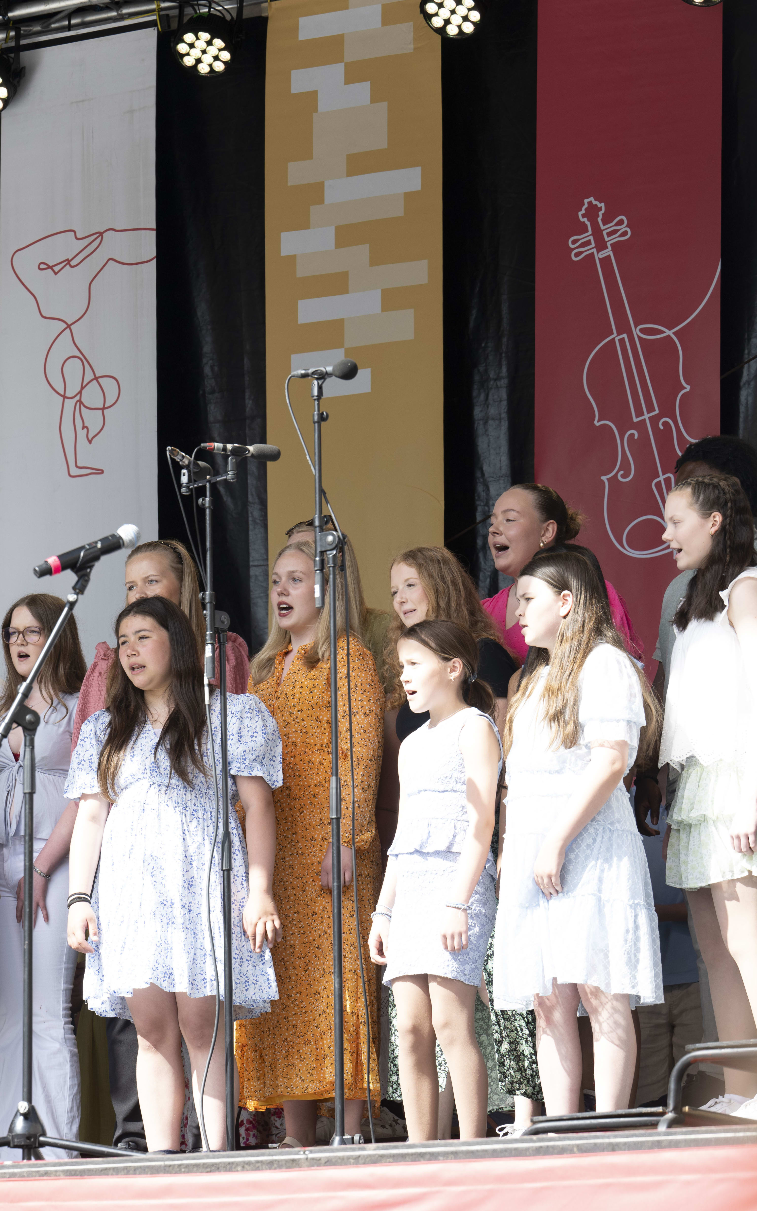 Bergen Barnekorfestivals avslutningskonsert. Foto: Thor Brødreskift